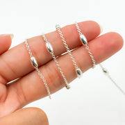 925 Sterling Silver Satellite Chains